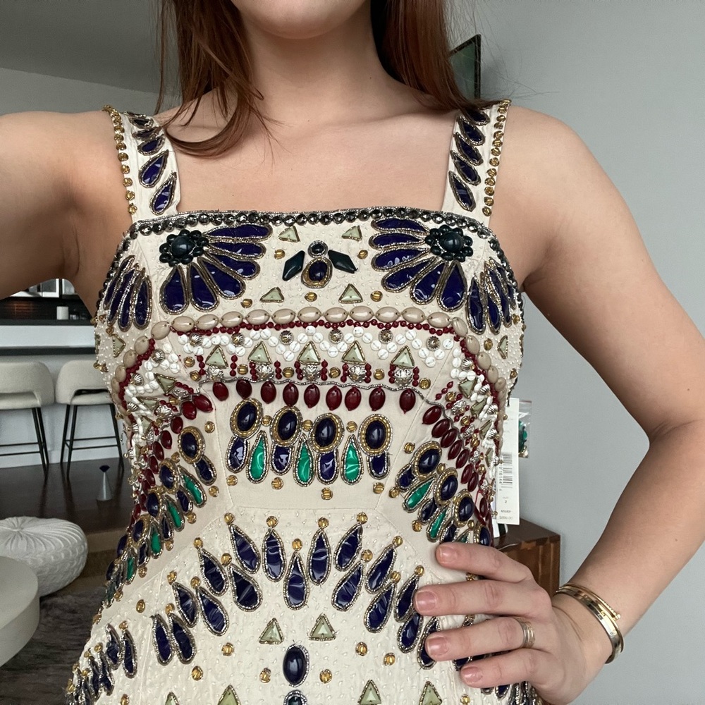 Alice and Olivia embellished cocktail dress